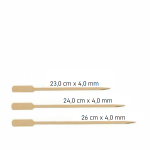  Bamboo skewers with handles Racket