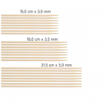 Bamboo skewers 3mm