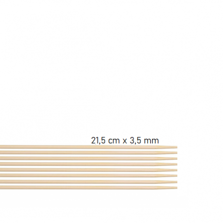 bamboo skewers 21,5cm X 3,5mm